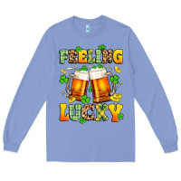 Colony Blue feeling lucky Long Sleeve Tee - Artiststas