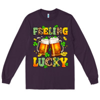 Plum feeling lucky Long Sleeve Tee - Artiststas