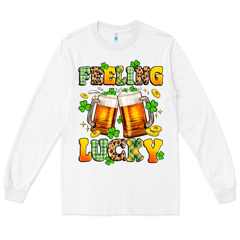 Feeling Lucky Long Sleeve Tee by Artiststas | Teevron