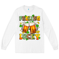 White feeling lucky Long Sleeve Tee - Artiststas