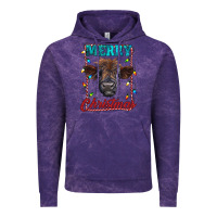 Cloud Purple merry christmas highland calf baby cow Vintage Hoodie - RanaPortraitStore