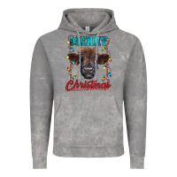 Cloud Rock merry christmas highland calf baby cow Vintage Hoodie - RanaPortraitStore