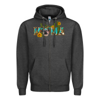 Charcoal Heather western mama cow Zipper Hoodie - Artiststas