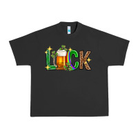 Pigment Black St. Patrick's Day luck beer Urban Heavy Tee - Neo Western