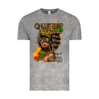 Cloud Rock afro queen juneteenth Vintage Tee - HRA Design Shop