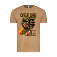 Vintage Camel afro queen juneteenth Vintage Tee - HRA Design Shop