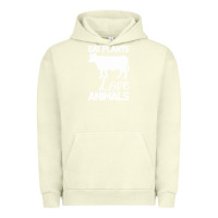Pigment Pistachio Eat Plants Love Animals Urban Hoodie - Bettercallsaul