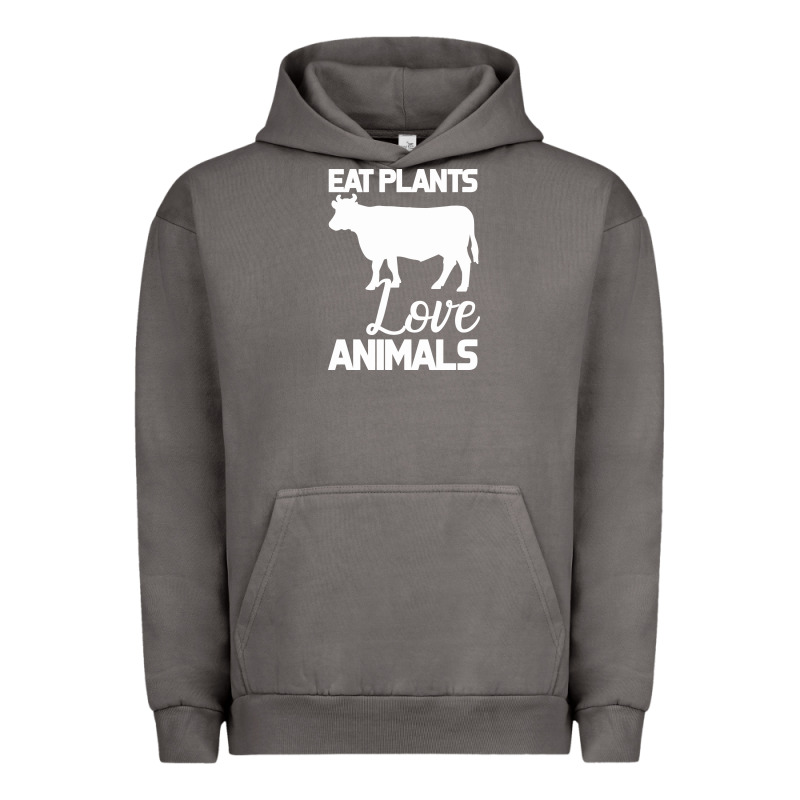 Eat Plants Love Animals Urban Hoodie by Bettercallsaul | Teevron