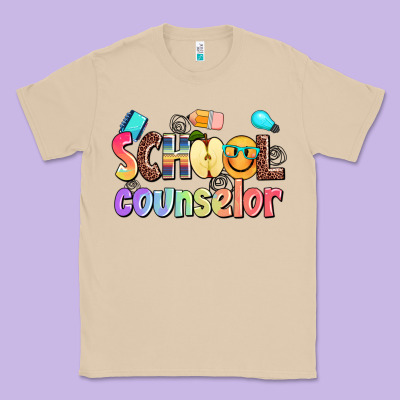 School Counselor Classic Tee Designed By Adodesignshop