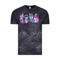 Cloud Black stitch coffee cups Vintage Tee - AdoDesignShop