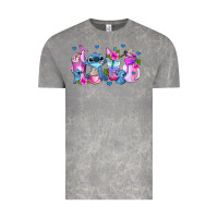 Cloud Rock stitch coffee cups Vintage Tee - AdoDesignShop