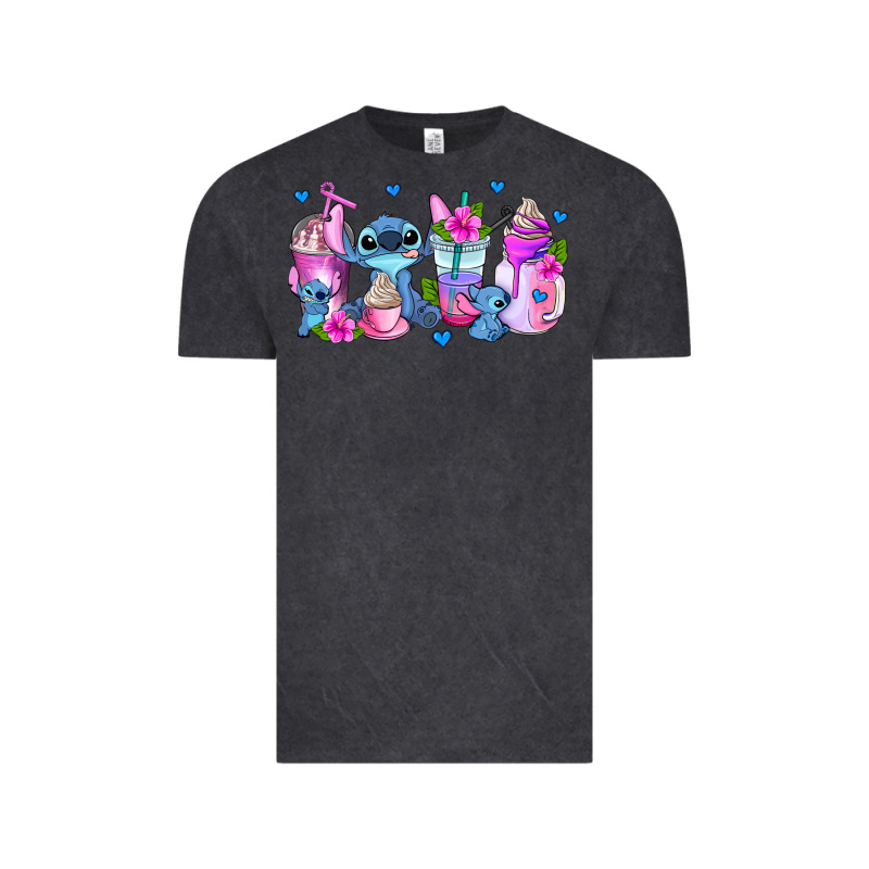 Stitch Coffee Cups Vintage Tee by AdoDesignShop | Teevron