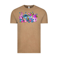 Vintage Coffee stitch coffee cups Vintage Tee - AdoDesignShop