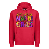 Cardinal little miss mardi gras Premium Hoodie - LillyAllenDesigns