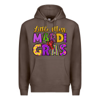 Coffee little miss mardi gras Premium Hoodie - LillyAllenDesigns