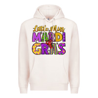 Pale Pink little miss mardi gras Premium Hoodie - LillyAllenDesigns