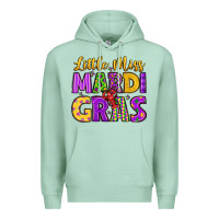 Seafoam little miss mardi gras Premium Hoodie - LillyAllenDesigns
