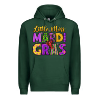 Sports Green little miss mardi gras Premium Hoodie - LillyAllenDesigns