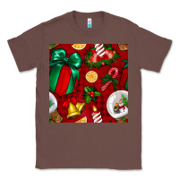 Chestnut christmas snow globe seamless pattern Classic Tee - BundleAndBundleShop