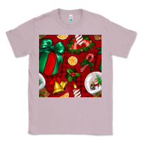 Lilac christmas snow globe seamless pattern Classic Tee - BundleAndBundleShop