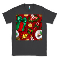 Smoke christmas snow globe seamless pattern Classic Tee - BundleAndBundleShop