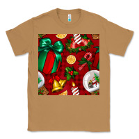 Toasted Coconut christmas snow globe seamless pattern Classic Tee - BundleAndBundleShop