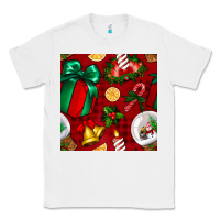 White christmas snow globe seamless pattern Classic Tee - BundleAndBundleShop