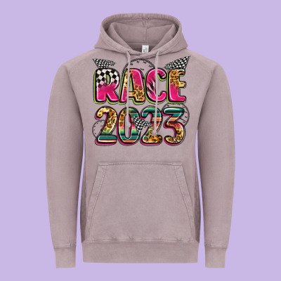 Race 2023 Vintage Hoodie Designed By Zillion Design Studio