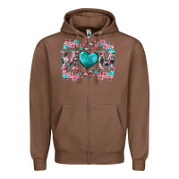 Chestnut cherry blossoms mom Zipper Hoodie - Artiststas