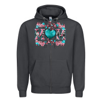 Smoke cherry blossoms mom Zipper Hoodie - Artiststas