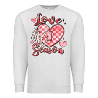 Oatmeal Heather love season Premium Sweatshirt - MaliasSmallBusiness