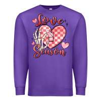 Purple love season Premium Sweatshirt - MaliasSmallBusiness