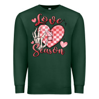 Sports Green love season Premium Sweatshirt - MaliasSmallBusiness