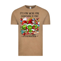 Vintage Coffee it's fine we're fine everythıng is fine! Vintage Tee - FaDigitalArtStudio