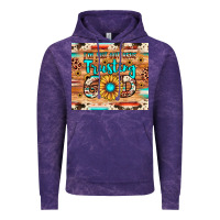 Cloud Purple i'm just out here trusting god Vintage Hoodie - JahusDesignShop