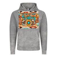 I'm Just Out Here Trusting God Vintage Hoodie | Teevron