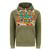 Vintage Olive i'm just out here trusting god Vintage Hoodie - JahusDesignShop