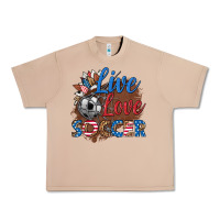 Burro live love soccer Urban Heavy Tee - HRA Design Shop