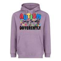Lavender autism seeing the world differently Heavyweight Hoodie - MaliasSmallBusiness
