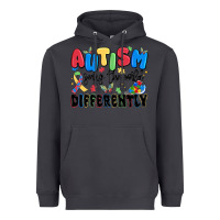 Smoke autism seeing the world differently Heavyweight Hoodie - MaliasSmallBusiness