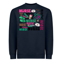 Navy nurse Heavyweight Sweatshirt - Zillion Design Studio