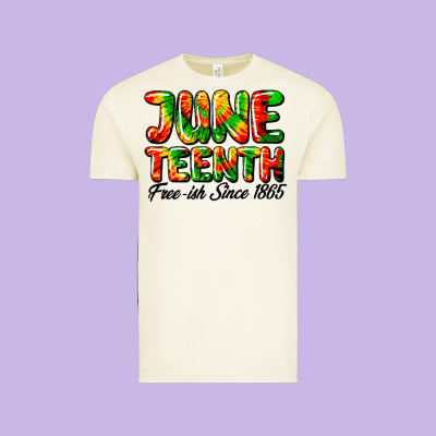Juneteenth Free Ish Since 1865 Vintage Tee Designed By Hra Design Shop