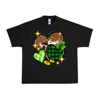 Black St. Patrick's Day hearts Urban Heavy Tee - Neo Western