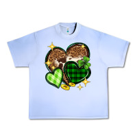 Grape Ice St. Patrick's Day hearts Urban Heavy Tee - Neo Western
