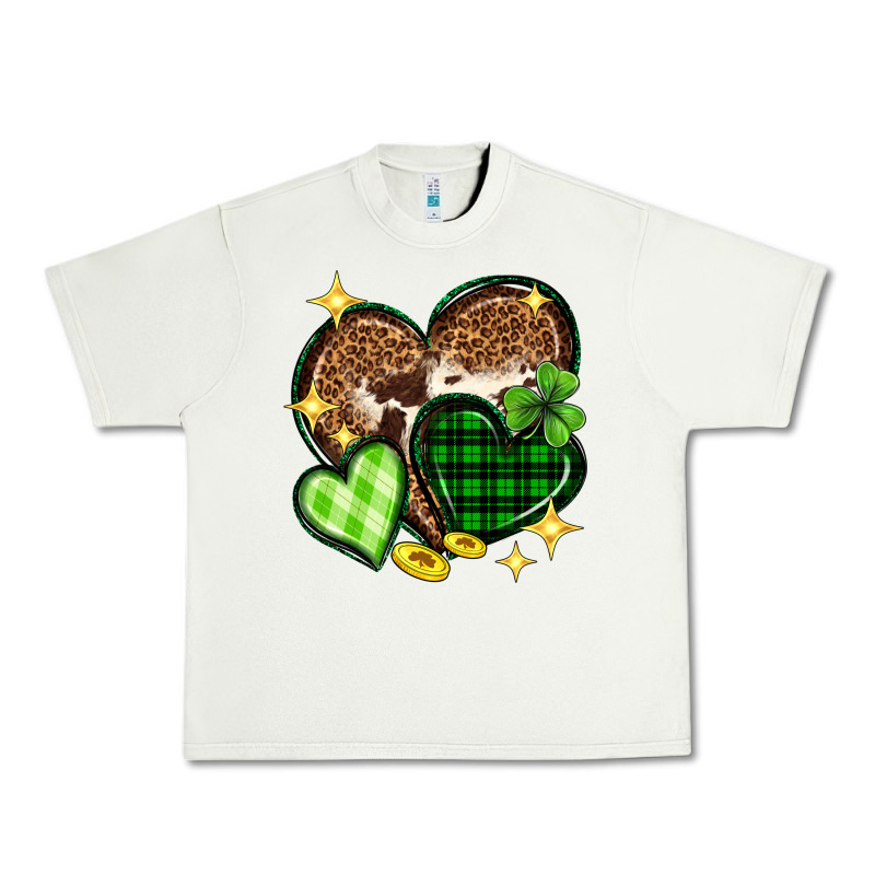 St. Patrick's Day Hearts Urban Heavy Tee by Neo Western | Teevron