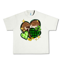Pistachio St. Patrick's Day hearts Urban Heavy Tee - Neo Western