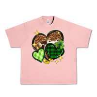 Salmon St. Patrick's Day hearts Urban Heavy Tee - Neo Western