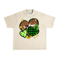 Sandshell St. Patrick's Day hearts Urban Heavy Tee - Neo Western