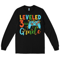 Black leveled 3rd grade Long Sleeve Tee - JahusDesignShop