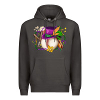 Smoke mardi gras baseball Premium Hoodie - LillyAllenDesigns